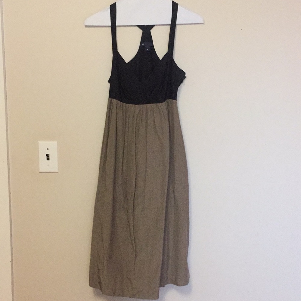 Black and Tan GAP Dress